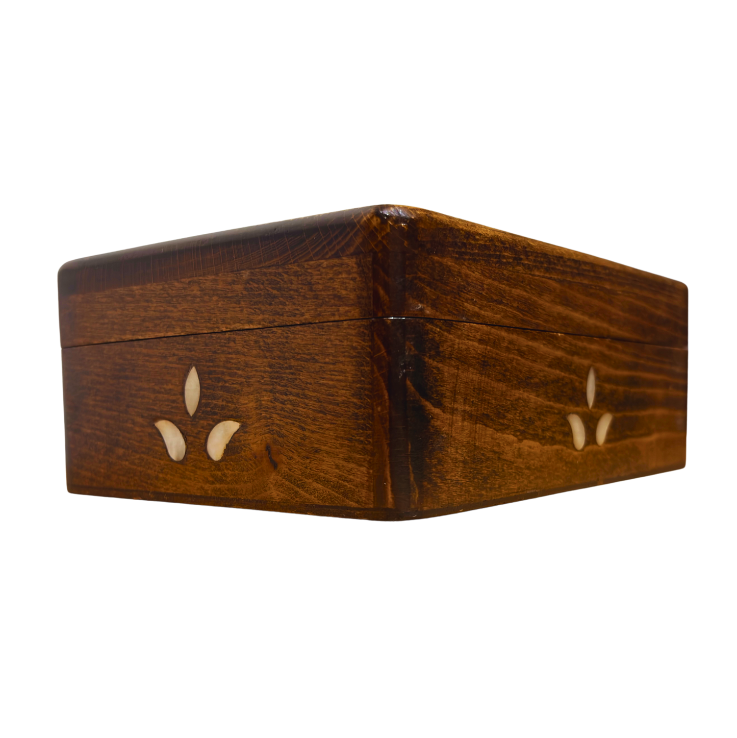 Boîte Damasquine de Luxe Artisanale – Nacre & Velours