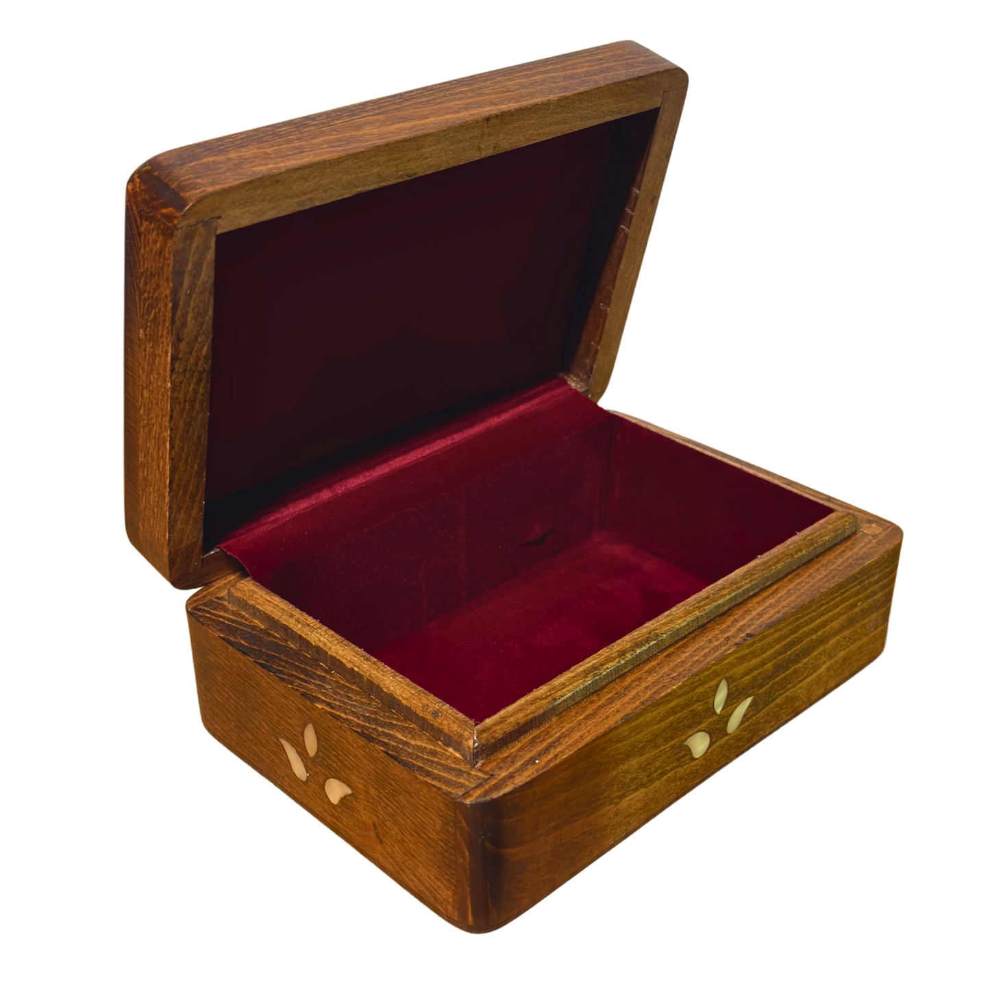 Boîte Damasquine de Luxe Artisanale – Nacre & Velours