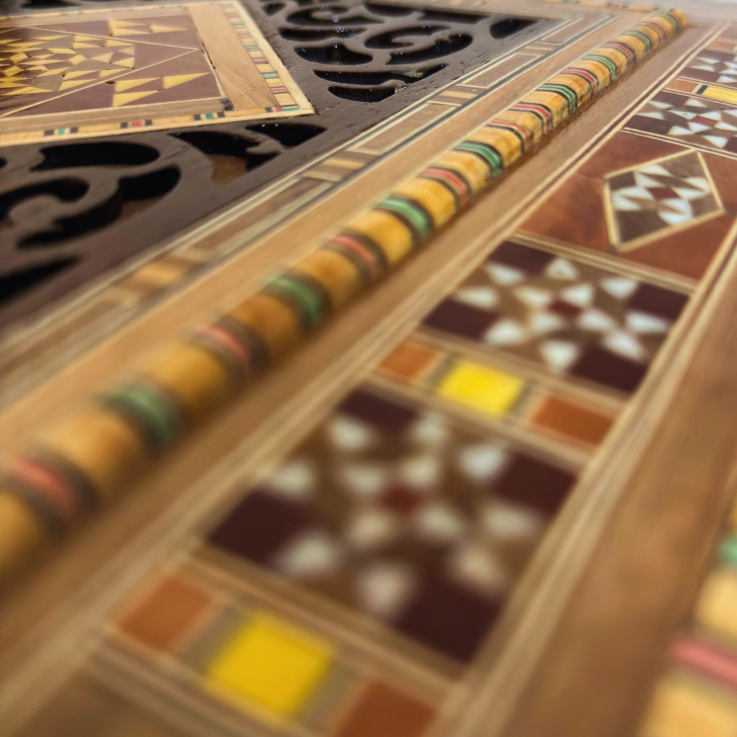 Şam Mozaik Mücevher Sandığı – Kadife Astarlı Zarafet