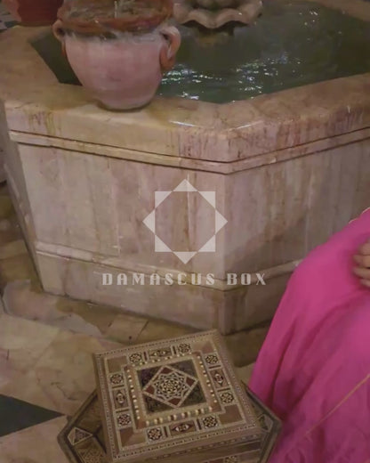 Scatola Damascena – Arte Artigianale per Gioielli e Ricordi